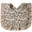 Ruffle edge pattern bib