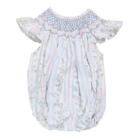 Sweet dreams Valerie rose vine smocked bubble