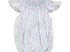 Sweet dreams Valerie rose vine smocked bubble
