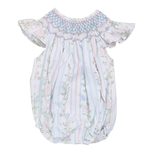 Sweet dreams Valerie rose vine smocked bubble