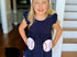 Girls Appliqué baseball set