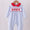 Blue XOXO romper