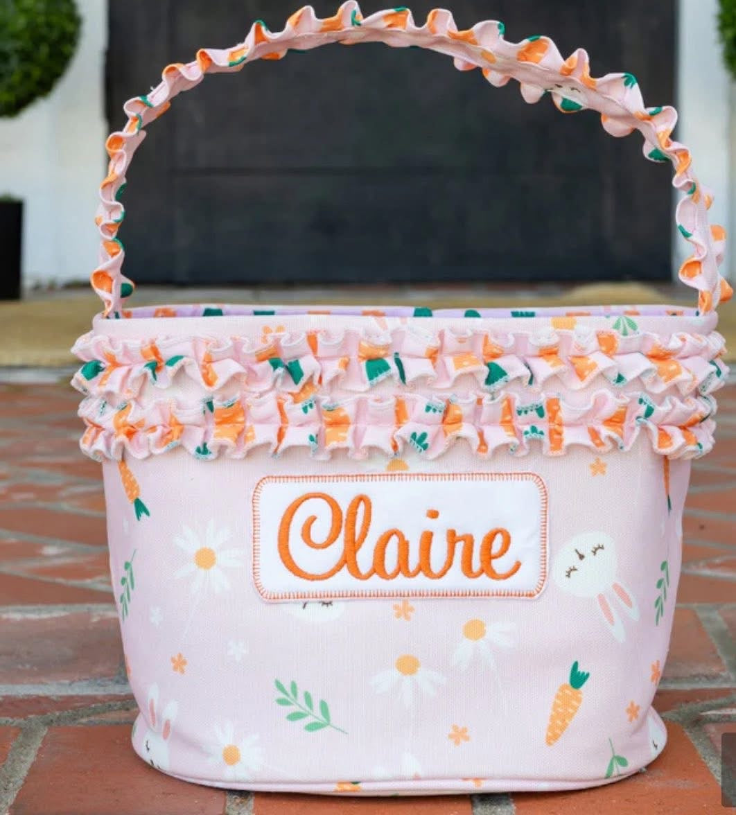 Easter Basket- INCLUDES NAME