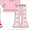 Bow Valentine’s Day girls set