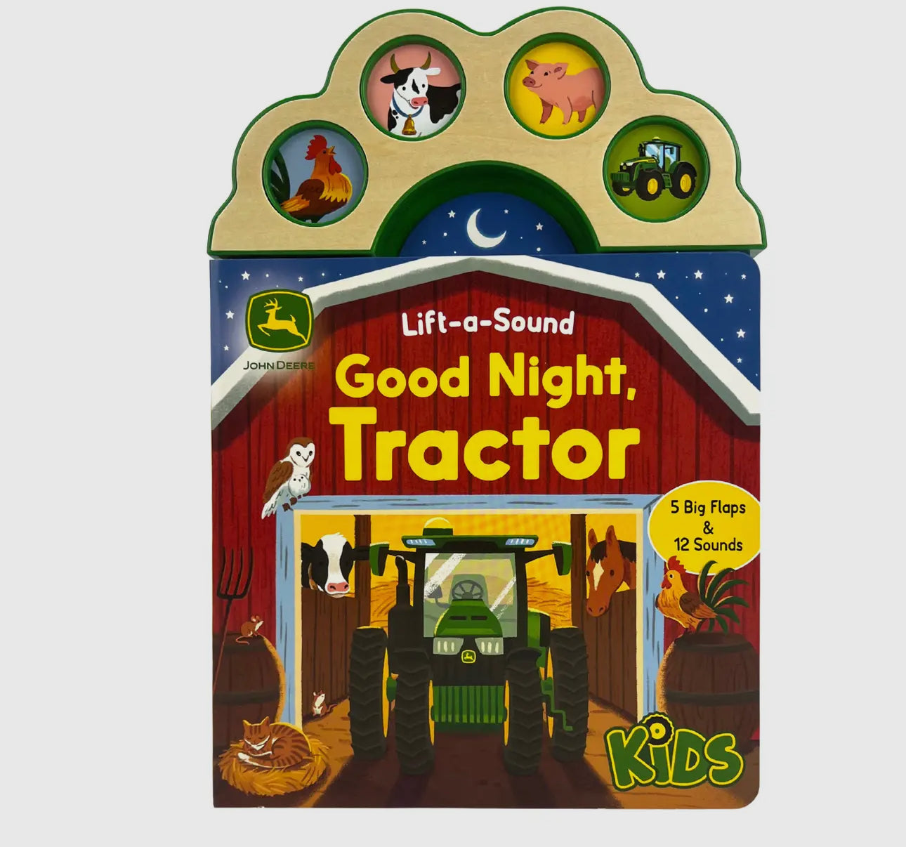 Good night tractor lift a flap book
