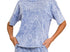 Acid wash 2pc short set- navy