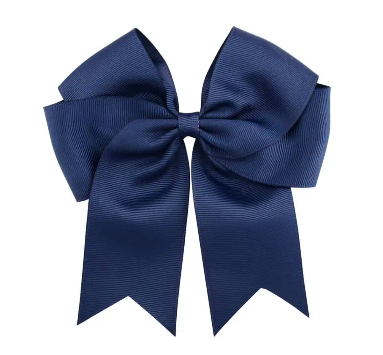 Large alligator clip bow