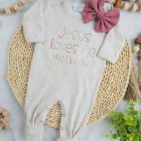 Jesus loves me this I know, girl