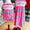 Hot pink smocked daddy’s girl dress
