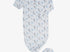 Cowboy knotted bamboo gown