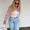 Pink floral mesh long sleeve