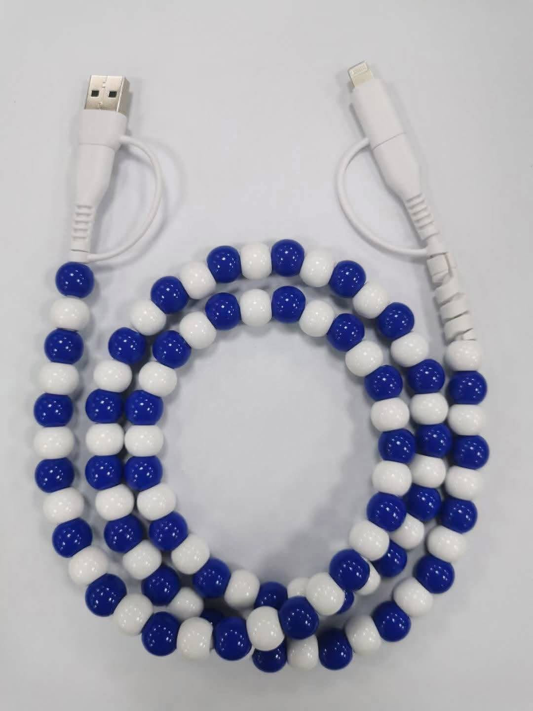 4in-1 beaded charging cord