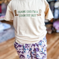 Thank god I’m a country boy short set
