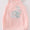 Pink floral bunny bubble