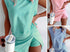 Mineral wash skort set - pink