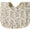 Ruffle edge pattern bib