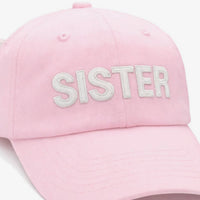 sister bow back hat