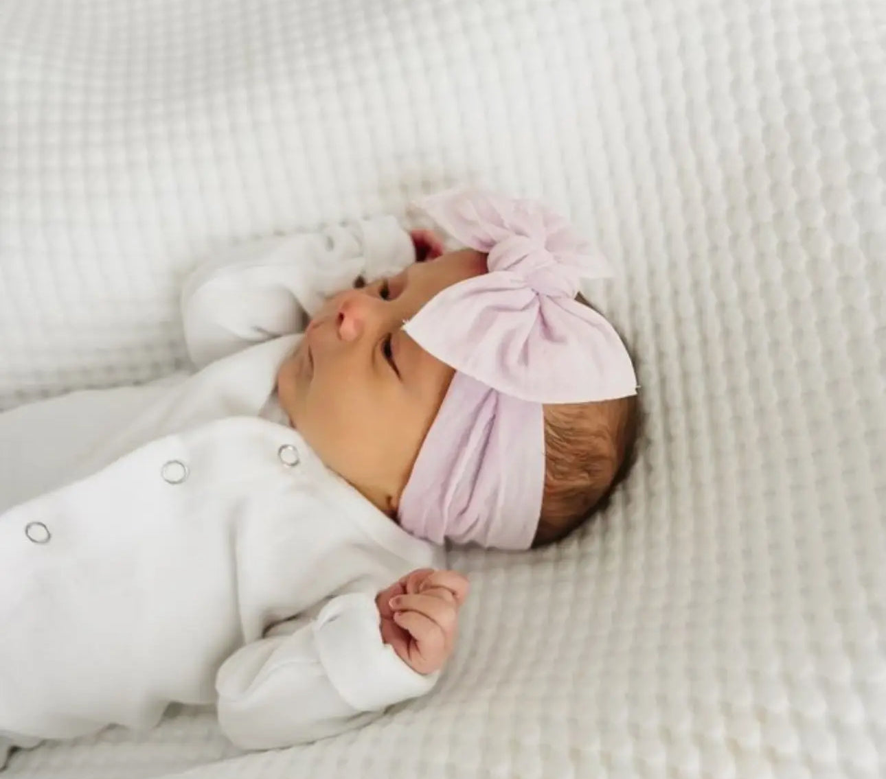 The original knot soft nylon headband bow