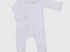 Dot ruffle footie