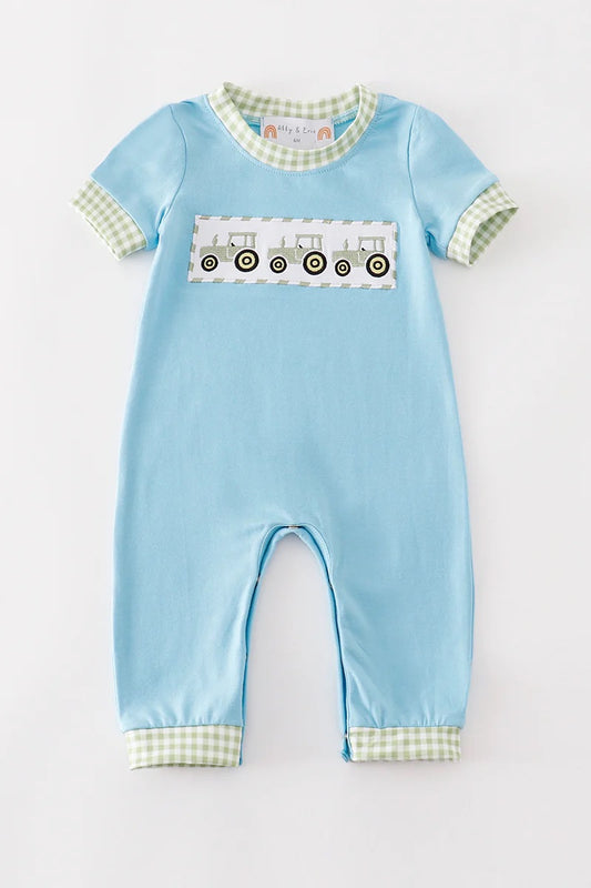 Boys Tractor romper