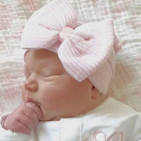 Pink striped Hat