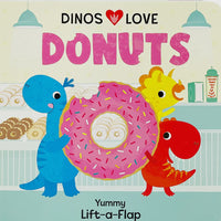 Dino’s love donuts book