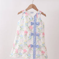 Hydrangea bow dress