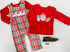 Plaid santa longall set