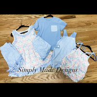 Hydrangea short set