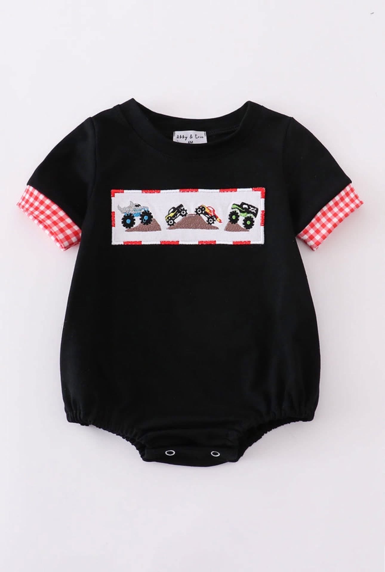 Black monster truck bubble