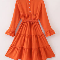 Rust mom dress