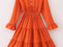 Rust mom dress