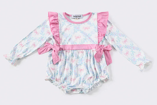 Pink bow bubble