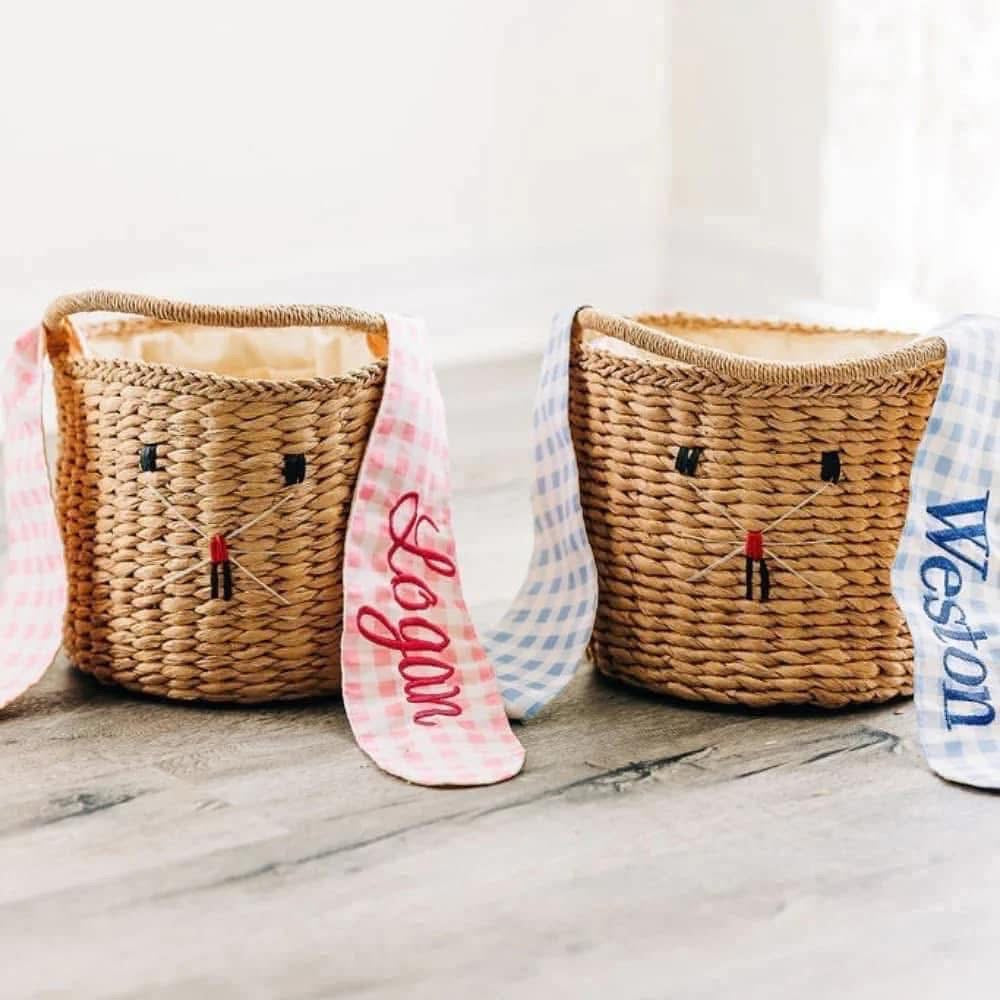 Easter Basket- INCLUDES NAME
