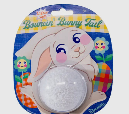 Light up bunny tail ball