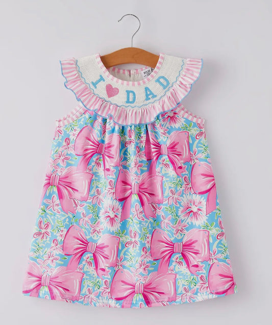 I heart dad now dress