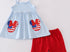 Ears flag short set