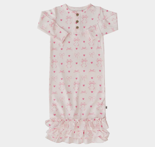 Pretty little lady bamboo gown
