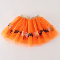 Halloween sequin tutu skirt