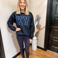 Black KY yarn sweatshirt