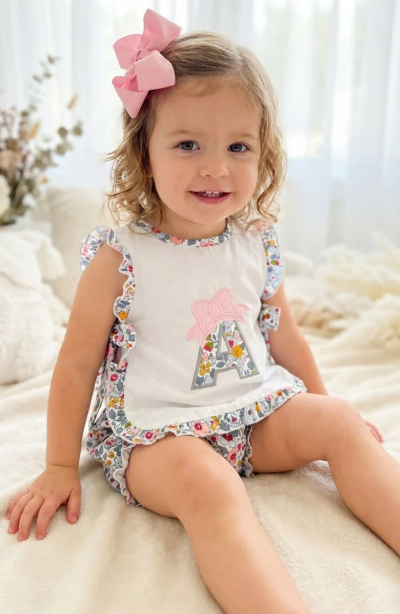 Floral apron set