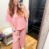 Rose pant set