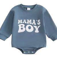 Blue mamas boy bubble