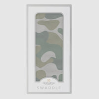 Hunters camo swaddle