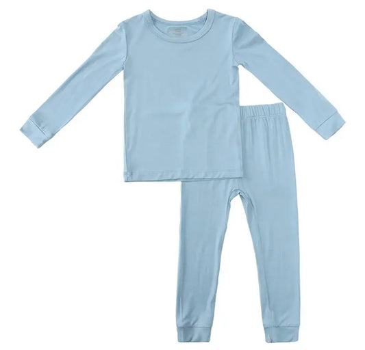 Blue bamboo set