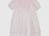 Pink smocked dress