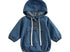 Denim hooded bubble