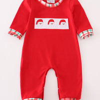 Red Santa romper