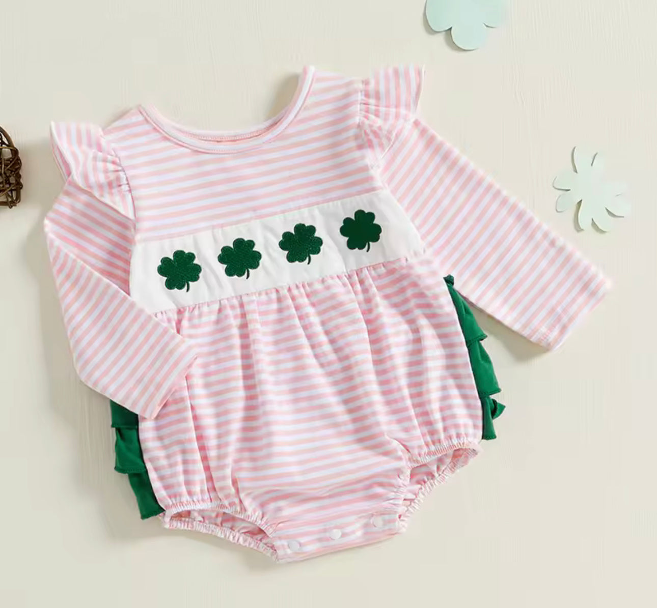 Clover striped bubble