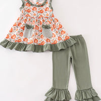 Pumpkin pant set